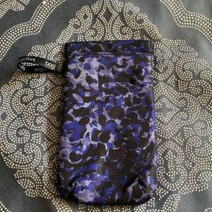 Great Condition Baggallini Purple eyeglass case with outer pocket